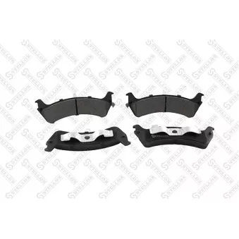 STELLOX 628 012B-SX - Jeu de 4 plaquettes de frein avant