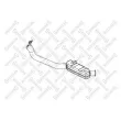 Tuyau d'échappement STELLOX [82-03793-SX]