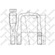 Bride de ressort STELLOX [84-64204-SX]