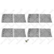 Kit de garnitures de frein, frein à tambour STELLOX [85-01074-SX]