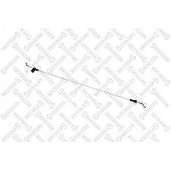 STELLOX 87-45617-SX - Tirette à câble, déverrouillage porte
