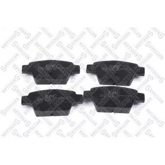 STELLOX 872 000-SX - Jeu de 4 plaquettes de frein avant