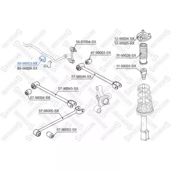 Suspension, stabilisateur STELLOX [89-98003-SX]