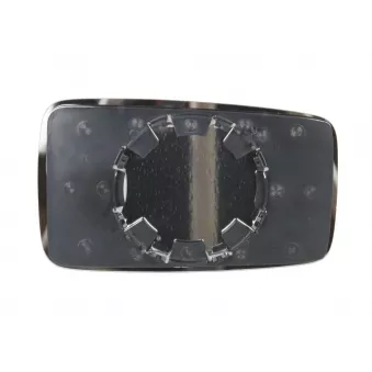 Verre de rétroviseur, rétroviseur extérieur ABAKUS OEM 893857535D