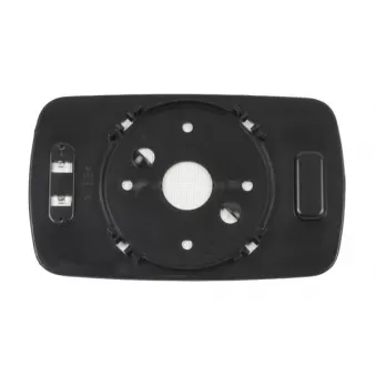 Verre de rétroviseur, rétroviseur extérieur ABAKUS 0409G01 pour BMW Série 3 320 i - 150cv