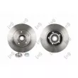 Jeu de 2 disques de frein avant ABAKUS [231-04-019-2]