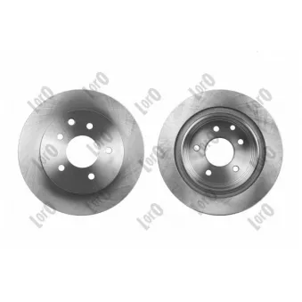 ABAKUS 231-04-041-2 - Jeu de 2 disques de frein avant