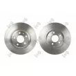 Jeu de 2 disques de frein avant ABAKUS [231-04-047-2]
