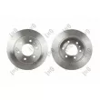 Jeu de 2 disques de frein avant ABAKUS [231-04-048-2]