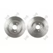 Jeu de 2 disques de frein avant ABAKUS [231-04-131-2]