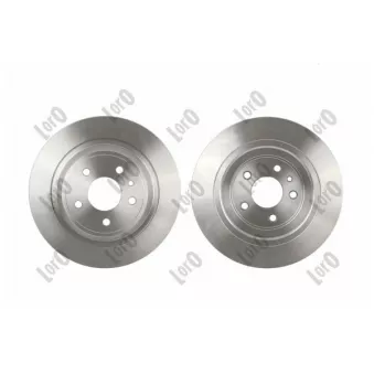 ABAKUS 231-04-131-2 - Jeu de 2 disques de frein avant