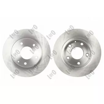 ABAKUS 231-04-142-2 - Jeu de 2 disques de frein avant