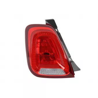 Feu arrière ABAKUS 661-1967L-UE pour FIAT 500 0.9 - 80cv