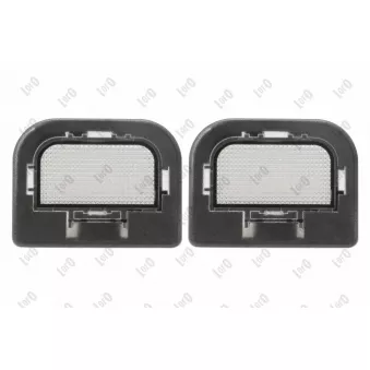 Feu éclaireur de plaque ABAKUS L19-210-0012LED pour HYUNDAI I30 1.6 CRDi - 110cv