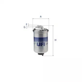 Filtre à carburant UFI OEM 6RF127400A