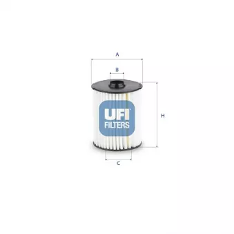 Filtre à huile UFI OEM 46349008