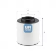 Filtre à air UFI [27.J31.00]