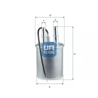 UFI 31.A42.00 - Filtre à carburant