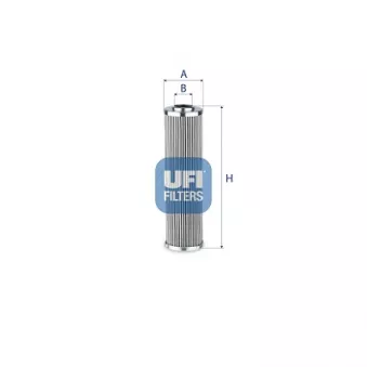 Filtre, système hydraulique de travail UFI OEM 3662033M1
