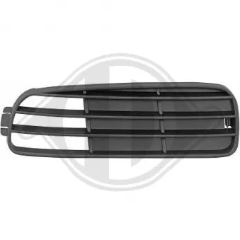 DIEDERICHS 1015049 - Grille de ventilation, pare-chocs avant gauche