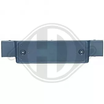 DIEDERICHS 1015061 - Support de plaque d'immatriculation