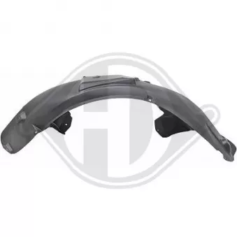 DIEDERICHS 1019009 - Garniture, passage de roue avant gauche