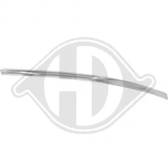 DIEDERICHS 1026062 - Baguette et bande protectrice, pare-chocs avant droit