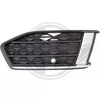 DIEDERICHS 1029046 - Grille de ventilation, pare-chocs