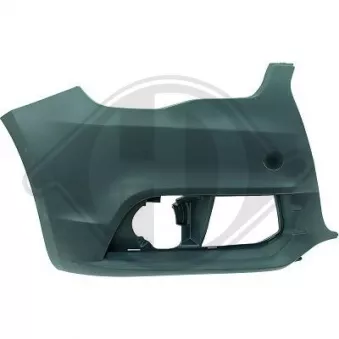 DIEDERICHS 1080050 - Pare-chocs avant droit