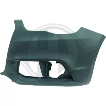 DIEDERICHS 1080051 - Pare-chocs avant gauche