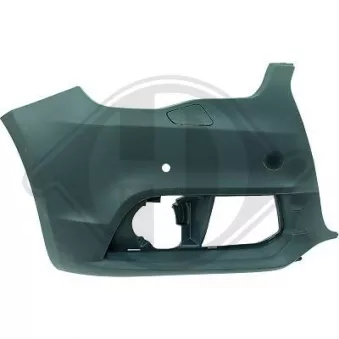 DIEDERICHS 1080052 - Pare-chocs avant droit