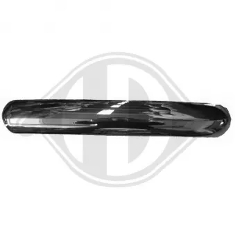 DIEDERICHS 1205053 - Baguette et bande protectrice, pare-chocs avant gauche