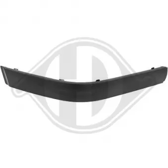 DIEDERICHS 1213062 - Baguette et bande protectrice, pare-chocs avant droit