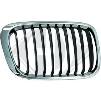 DIEDERICHS 1214040 - Grille de radiateur