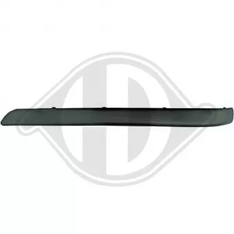 DIEDERICHS 1214169 - Jeu de baguettes et bandes protectrices, pare-chocs arrière gauche