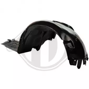 DIEDERICHS 1214216 - Garniture, passage de roue avant droit