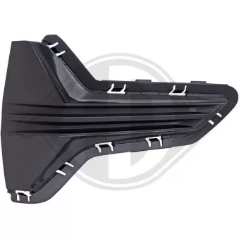 Grille de ventilation, pare-chocs avant droit DIEDERICHS [1219048]