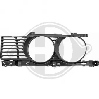 DIEDERICHS 1222045 - Grille de radiateur