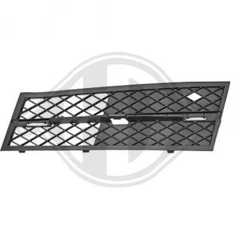 DIEDERICHS 1225046 - Grille de ventilation, pare-chocs