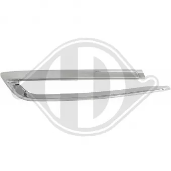 DIEDERICHS 1225267 - Baguette et bande protectrice, pare-chocs arrière gauche