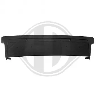 DIEDERICHS 1242154 - Support de plaque d'immatriculation