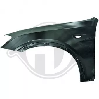 DIEDERICHS 1276007 - Aile avant gauche