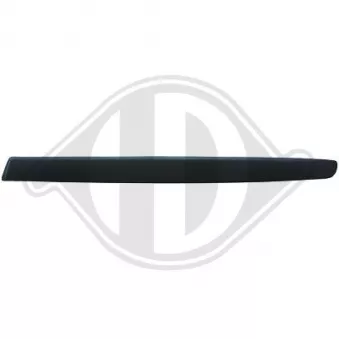 DIEDERICHS 1280153 - Baguette et bande protectrice, pare-chocs avant gauche