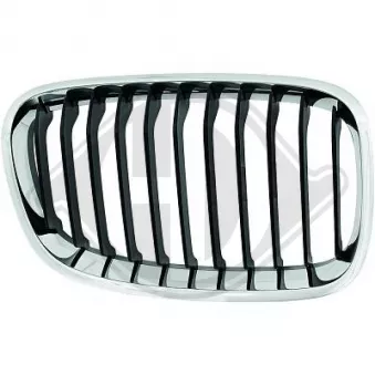 DIEDERICHS 1281042 - Grille de radiateur