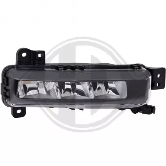 DIEDERICHS 1282088 - Projecteur antibrouillard