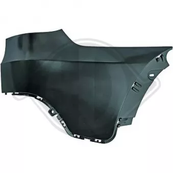 DIEDERICHS 1291058 - Pare-chocs arrière droit