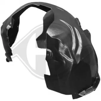 DIEDERICHS 1428008 - Garniture, passage de roue avant droit