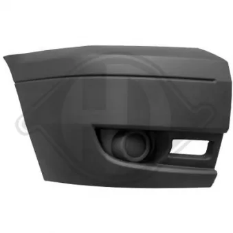 DIEDERICHS 1455053 - Pare-chocs avant gauche