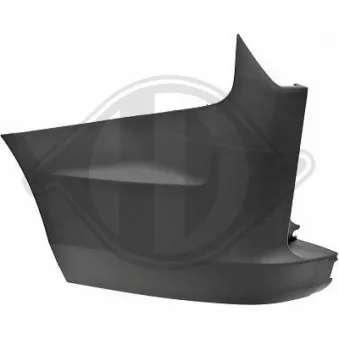 DIEDERICHS 1456059 - Pare-chocs arrière gauche