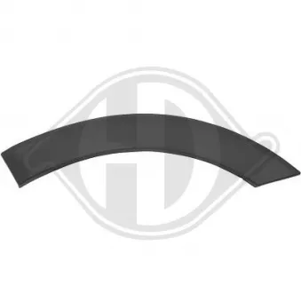 DIEDERICHS 1457064 - Baguette et bande protectrice, aile avant droit